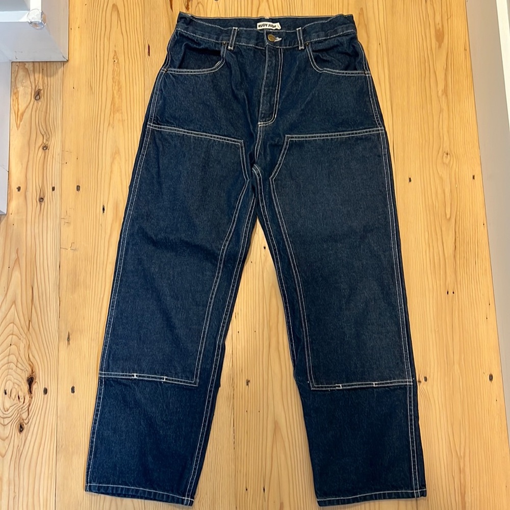 RudyJude Adult Utility Jeans - Classic Indigo. size 3